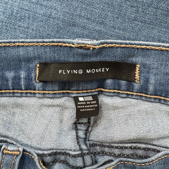 Flying Monkey Light Blue Skinny Jeans - Picture 5 of 5